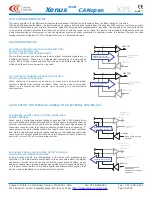 Preview for 9 page of Copley Controls Xenus Plus CANopen XPL Series Manual