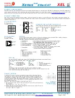 Предварительный просмотр 5 страницы Copley Controls Xenus Plus XEL Series Manual