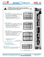 Предварительный просмотр 20 страницы Copley Controls Xenus Plus XEL Series Manual