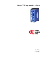 Предварительный просмотр 1 страницы Copley Controls Xenus XSL-230-18 Regeneration Manual