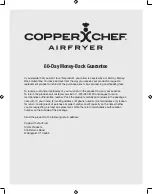 Preview for 15 page of Copper Chef AF9103 Owner'S Manual