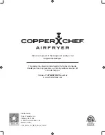 Preview for 16 page of Copper Chef AF9103 Owner'S Manual