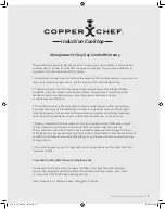 Preview for 15 page of Copper Chef Induction Cooktop K45701 Owner'S Manual