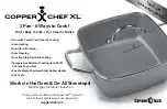 Copper Chef XL Casserole Pan Manual preview