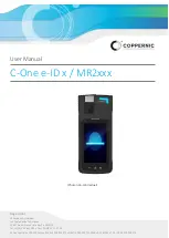 Coppernic C-0ne e-ID MR2 Series User Manual предпросмотр