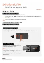 Preview for 13 page of Coppernic ID Platform FAP50 Quick Start And Regulatory Manual