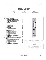 Предварительный просмотр 1 страницы CopperOptics 150-1141-24 Manual