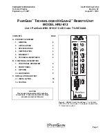 Предварительный просмотр 1 страницы CopperOptics 150-1218-02 Manual