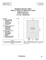 CopperOptics PairGain PG-Flex FRE-765 List 5 Manual preview