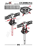 Preview for 6 page of CopterX CX 600E Pro Instruction Manual