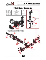 Preview for 13 page of CopterX CX 600E Pro Instruction Manual