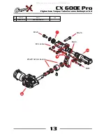 Preview for 14 page of CopterX CX 600E Pro Instruction Manual