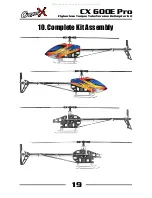 Preview for 20 page of CopterX CX 600E Pro Instruction Manual