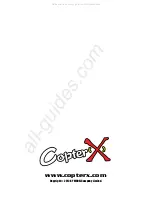 Preview for 21 page of CopterX CX 600E Pro Instruction Manual