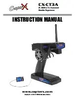 Предварительный просмотр 1 страницы CopterX CX-CT3A Instruction Manual