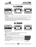 Preview for 14 page of CopterX CX-CT6C Instruction Manual