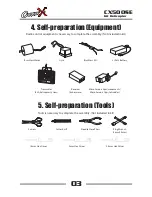 Preview for 4 page of CopterX CX500SE Instruction Manual