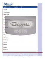 Предварительный просмотр 2 страницы Copystar CS-2560 Product Manual