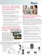 Preview for 3 page of Copystar CS 3050ci Speci?Cations