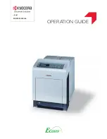 Предварительный просмотр 1 страницы Copystar ECOSYS P6030cdn Operation Manual