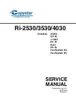 Copystar Ri 2530 Service Manual preview