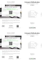 Preview for 1 page of COQON UPRSB001 Manual