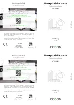 COQON UPSMB001 Manual preview