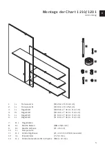 Preview for 4 page of Cor Chart 1210/1201 Assembly Instructions Manual