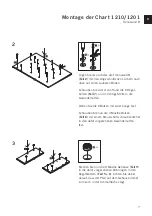 Preview for 6 page of Cor Chart 1210/1201 Assembly Instructions Manual