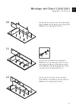 Предварительный просмотр 10 страницы Cor Chart 1210/1201 Assembly Instructions Manual