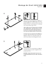 Preview for 16 page of Cor Chart 1210/1201 Assembly Instructions Manual