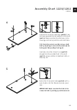 Preview for 58 page of Cor Chart 1210/1201 Assembly Instructions Manual