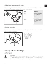 Предварительный просмотр 11 страницы Cor Cordia Lounge Assembly Instructions Manual