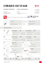 Preview for 1 page of CORAB D-027 Installation Manual