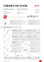 Preview for 1 page of CORAB D-037 Installation Manual