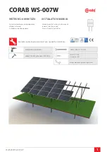 Preview for 1 page of CORAB WS-007W Installation Manual