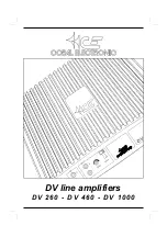 Coral Electronic DV 460 Manual preview