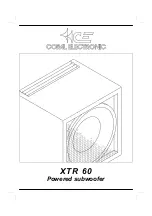 Coral Electronic XTR 60 Manual preview