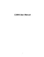 Предварительный просмотр 1 страницы Coral 680 User Manual