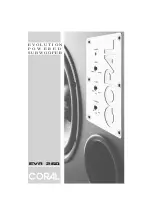 Coral EVA 260 Manual preview