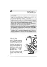 Предварительный просмотр 2 страницы Coral EVA 260 Manual