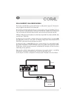 Предварительный просмотр 3 страницы Coral EVA 260 Manual