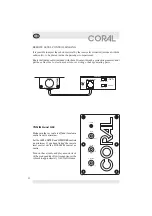 Предварительный просмотр 12 страницы Coral EVA 260 Manual