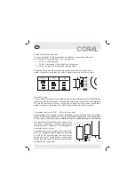 Preview for 7 page of Coral PRF 130 Manual