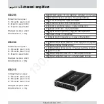 Preview for 13 page of Coral XTA 130 Owner'S Manual