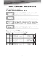 Preview for 11 page of Coralife Compact Fluorescent Lunar Aqualight Owner'S Manual