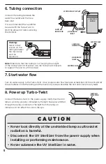 Preview for 6 page of Coralife Turbo-Twist 12x Instructions Manual