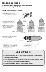 Preview for 7 page of Coralife Turbo-Twist 12x Instructions Manual