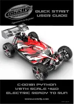 Corally C-00181 Python Quick Start User Manual preview