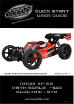 Corally RADIX XP 6S Quick Start User Manual preview